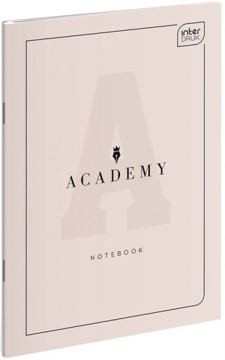 Zápisník A6/32k s bodkami Academy Interdruk
