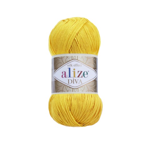 Priadza Diva - 110 Yellow Alize