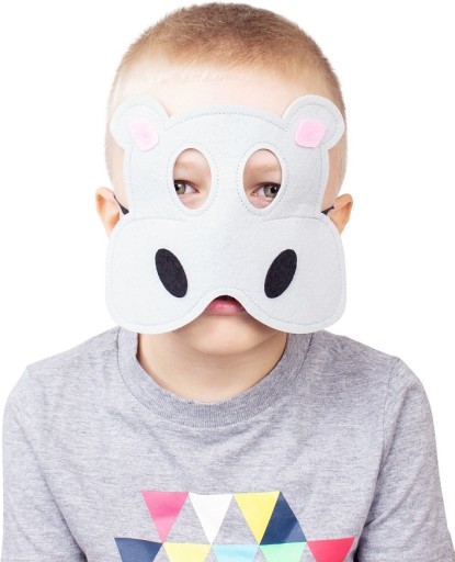Plstená maska HIPPOPOTA Hippo Disguise Outfit