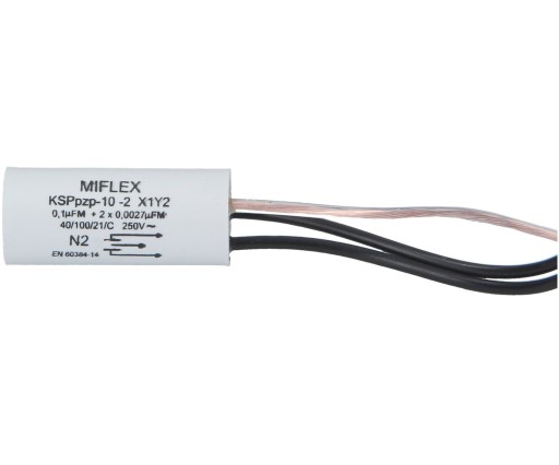 KONDENZÁTOR 0,1uF + 2x2,7nF MIFLEX