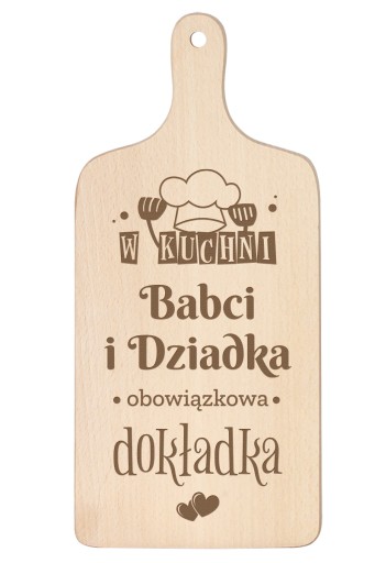 Doska na krájanie gravírovaná DEŇ STARÝCH RODIČOV