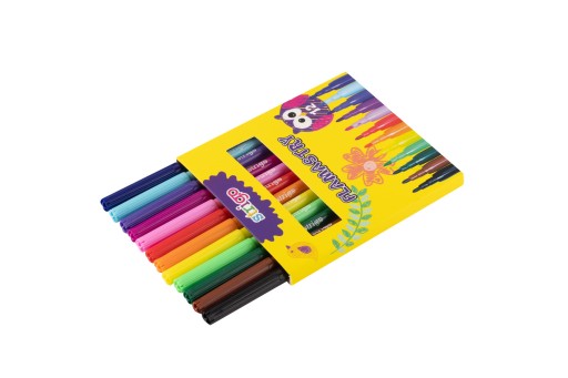 Školské fixky, fixky, 12 farieb Strigo