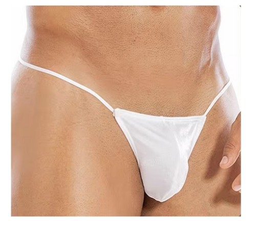 SEXY PÁNSKE JEMNÉ A VOĽNÉ BIELE MYŠLIENKY, XL