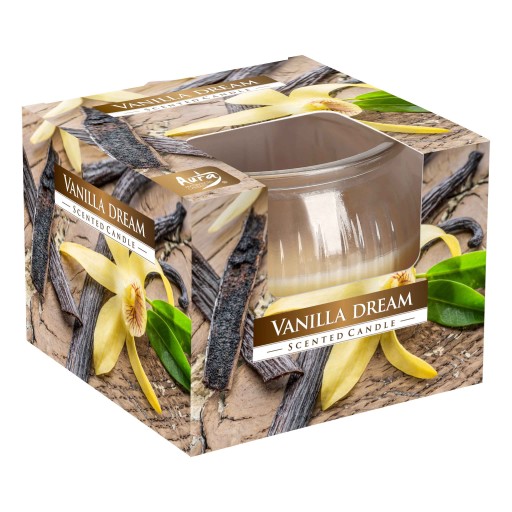 Vonná sviečka v skle VANILLA DREAM sviečky ako darček