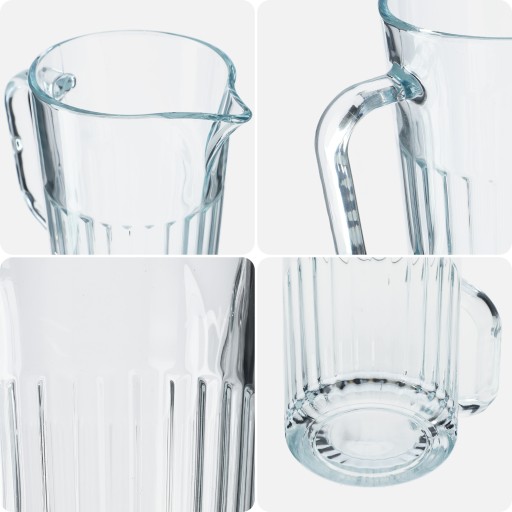 SKLENENÝ Džbán NA VODU LIMONÁDOVÝ ŠŤAV 1,2L
