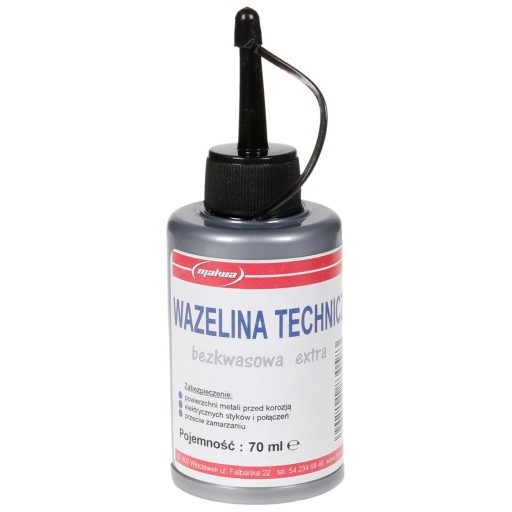 TECHNICKÁ Vazelína Slez bez obsahu kyselín 70ml