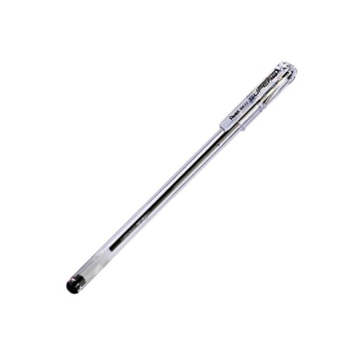 Čierne guľôčkové pero Pentel BK77