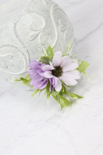 PURPLE margarette communio bag pin