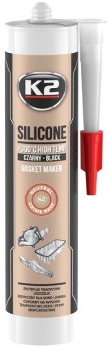 K2 SILIKÓNOVÝ OXIM. ČIERNA Vysokoteplotný silikón, oxímne neutrálny
