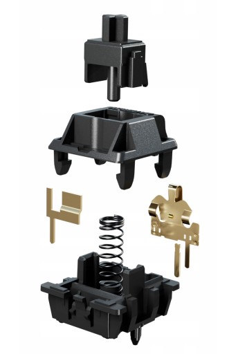 Lineárne spínače Gateron Oil King Switch 1ks pre mechanickú klávesnicu