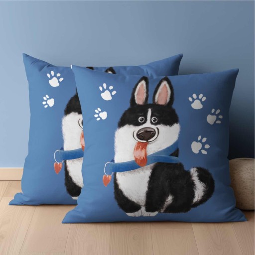 Obliečka na vankúš 40x40 Rogue dog námornícka modrá Detexpol 024 A