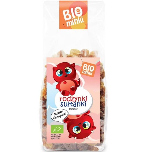 Hrozienka, BEZLEPKOVÉ BIO SULTÁNKY 150 g - BIOMINK