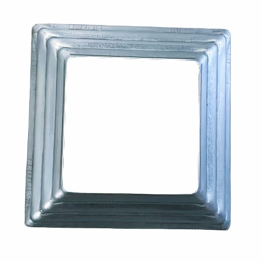 KRYT PYRAMÍDY, POZINKOVANÁ ROZETA, SO ŠTVORCOVÝM OTVOROM PRE PROFIL 30x30