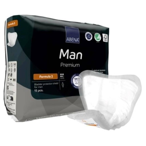 UROLOGICKÉ VLOŽKY PRE MUŽOV Inkontinencia moču ABENA MAN FORMULA 2 15s