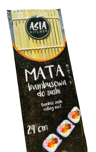 Asia Kitchen Bamboo Sushi Mat 24x24cm Pro