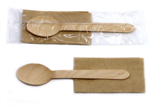 Drevené lyžice, jednotlivo balené (16 cm)