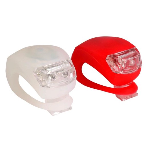 SADA LED SVETLÁ NA BICYKEL PREDNÉ ZADNÉ 2 KUSY