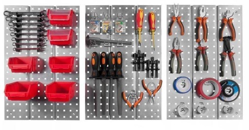 Sada držiakov elektrického náradia - 6 ks