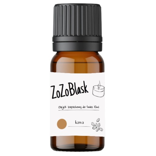 Vonný olej na sviečky v skle 10ml KÁVA Vôňa do aromaterapeutického vosku