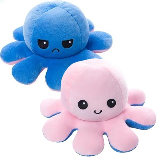 Octopussy Mascot 2v1 OBOJSTRANNÝ PLYŠOVÝ 20CM PLYŠOVÝ MEDVEĎ
