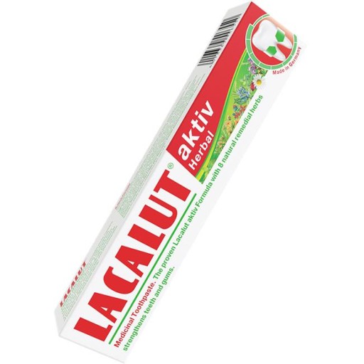 Lacalut Aktiv HERBAL pasta 75ml Active