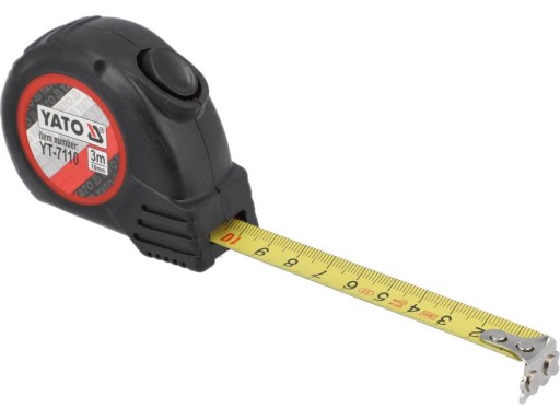 YATO MERACIE MERANIE MERANIE VALCOVANE 3M / 16MM