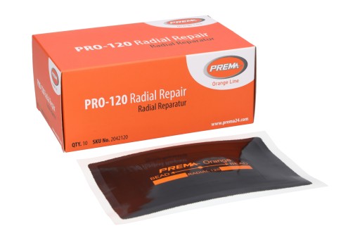Radiálna opravná vložka 122x75 mm PREMA 2 ks.
