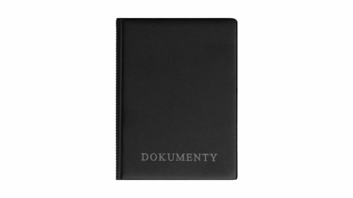 Obal dokumentu s osvedčením o registrácii Prem