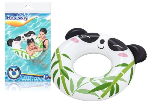 PLÁVACIE KOLIESKO Panda RING 76 x 85 cm PRE DETI Bestway 36351