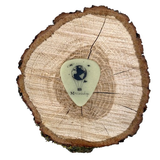 Gitarové trsátko 1,00 mm Štandardné, svietivé