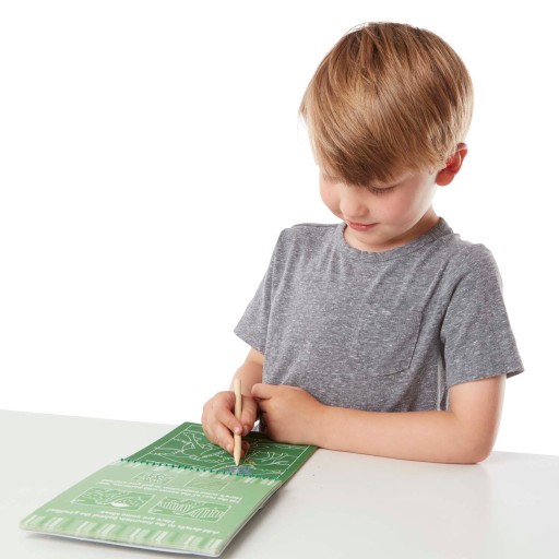 Gravírovacia sada Safari Scratch Card Kreatívna hračka MelissaDoug