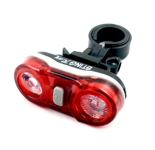 LED ZADNÁ BICYKELOVÁ LAMPA 70 lumenov