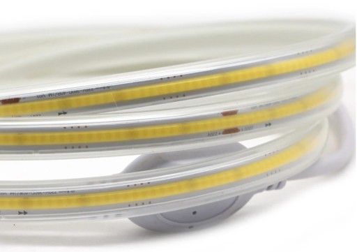 COB NEON LED pásik VODEODOLNÁ HADICA 10W Teplá 230V vonkajšia linka 1M