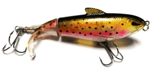 Popper Flopper Wobler Zander Pike Sumec Novinka!