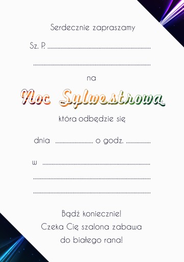 JEDINEČNÁ POZVÁNKA NA SILVESTROVSKÚ Imperial Party