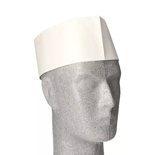Kŕmna čiapka z hodvábneho papiera, biela, 28 cm, 25 ks
