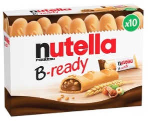 10x22g NUTELLA B-READY oblátka so smotanou 10-bal