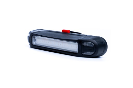 LED zadné vodeodolné USB cyklo svetlo - VÝKONNÉ