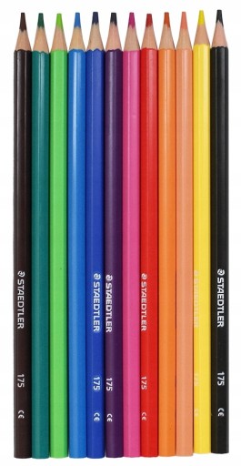 Školské pastelky, 12 farieb, STAEDTLER - SUPER KVALITA