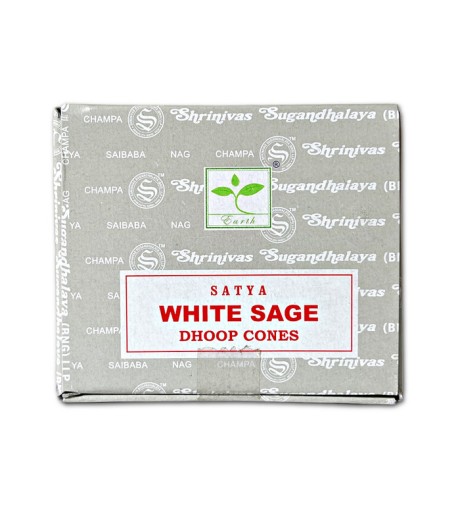 Vonné tyčinky Satya White Sage s vôňou bielej šalvie