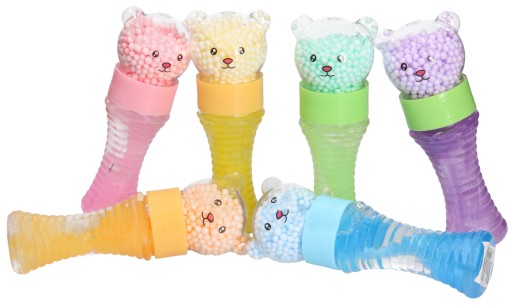 SLIME ROZTAŽNÝ PLAST S GULIČKAMI MEDVEĎ GLUTEK