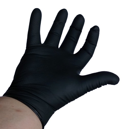 NITRAX GRIP ČIERNE RUKAVICE 9