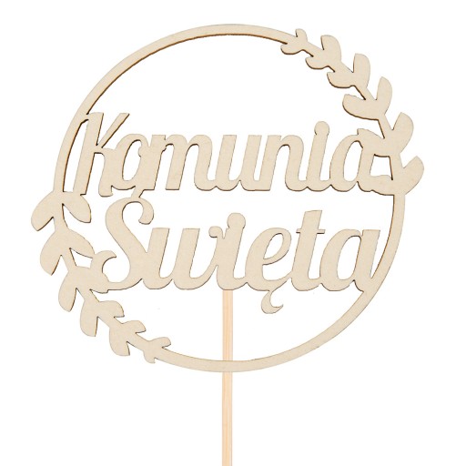 Tort Topper Dekorácia Topper na sväté prijímanie