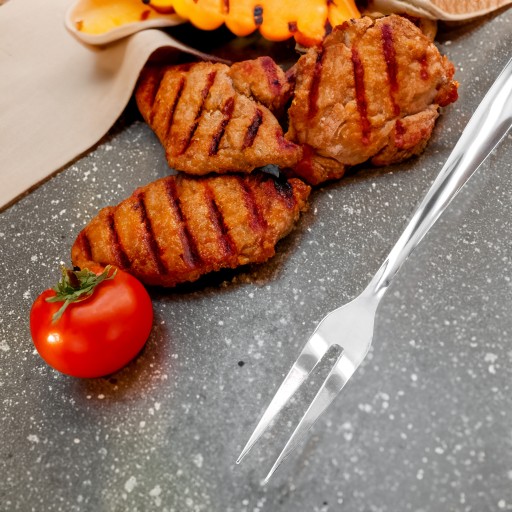 Grilovací špíz MEAT FORK na otáčanie, servírovanie, podávanie mäsa