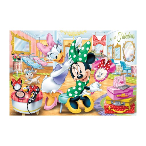 PUZZZLE 100 KUSOV. MINNIE V SALÓNE KRÁSY TREFL