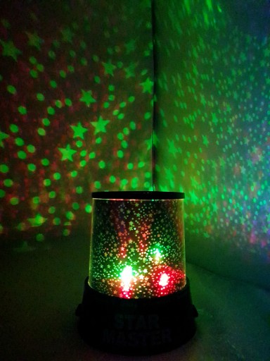 STARS PROJECTOR LAMP NOČNÁ LAMPA PRE DETI