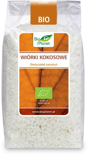 Bezlepkové bio kokosové lupienky 200 g Bio Planet