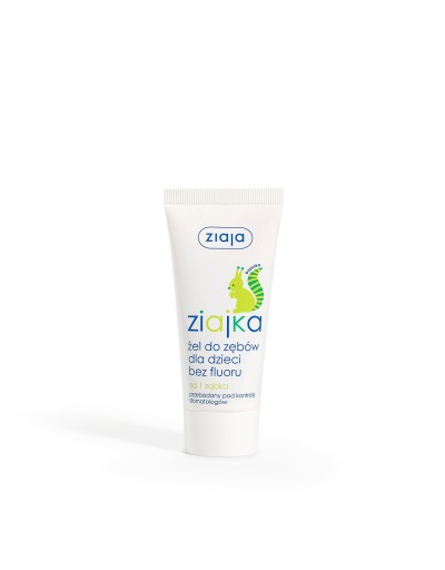zubný gél bez fluoridu pre deti od 1 zuba