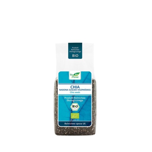 CHIA - SEMIENKA ŠALVIÍ ŠPANIELSKEJ BIO 200 G - BIO PLANÉTA