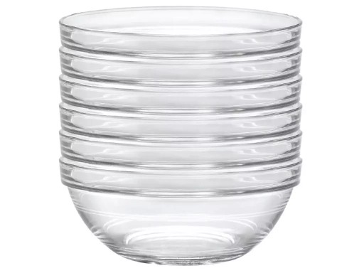 Empilovateľná sklenená šalátová misa Luminarc, 7 cm
